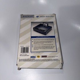 Sega Saturn - Official OEM Backup Memory RAM Cartridge - Original Box