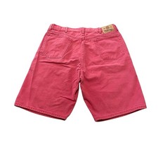 Vintage Men s Wrangler Denim Shorts Jorts USA Made Red Faded 34