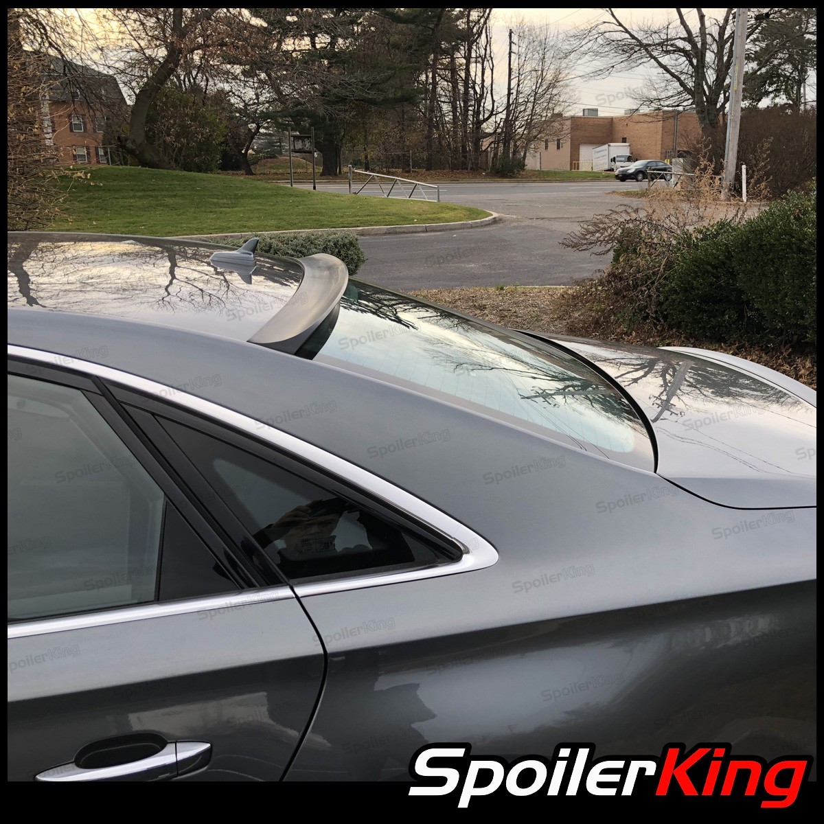 Rear Roof Spoiler Window Fits Maserati Quattroporte 2014-2024 SpoilerKing 284R