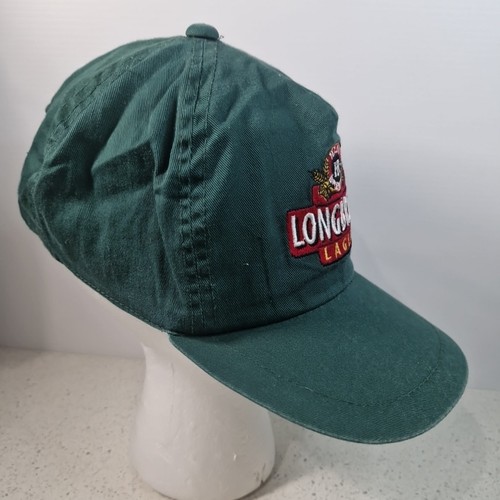 Hahn Longbrew Lager Hat Green Mens Baseball Cap Hahn Beer Brewery Vintage - Foto 2 di 7