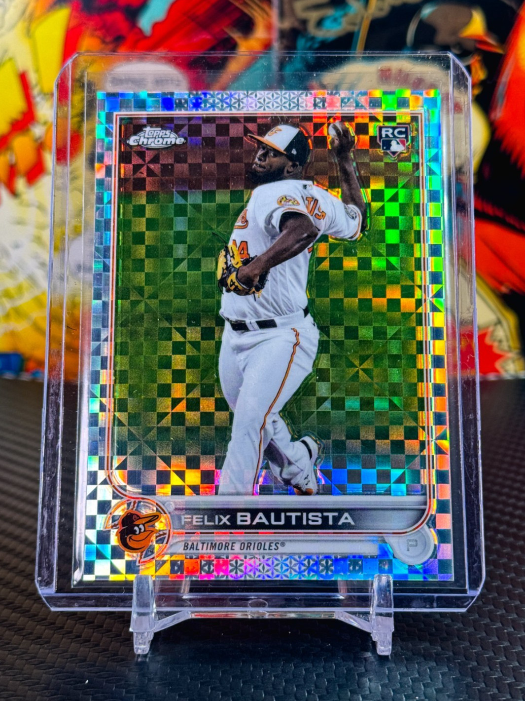 Felix Bautista 2022 Topps Chrome Update #USC189 Rookie X-Fractor /99 RC Orioles