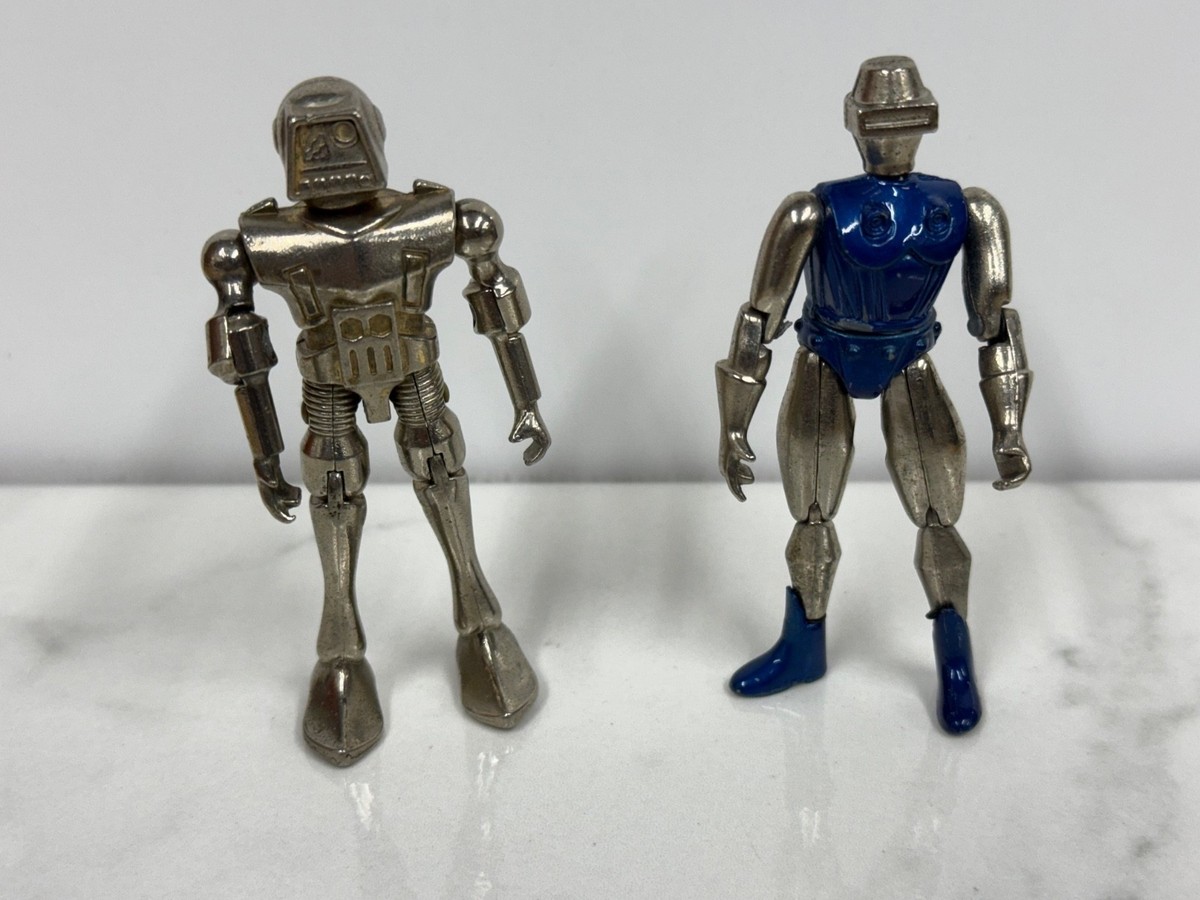 Vintage 1970s Zylmex Zee Toys Metal Man Questar & Radon 3.75