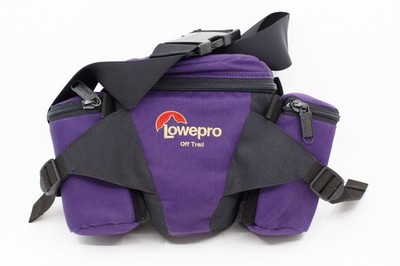 LowePro Lowe Pro Off Trail Camera Bag - Waist Fanny Pack For Lens, Camera Purple