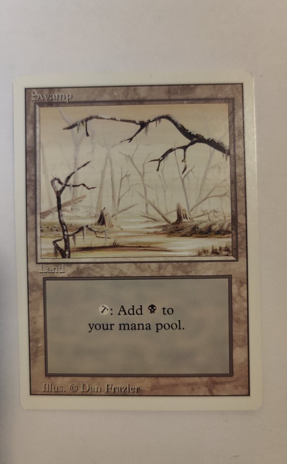 Swamp (B) [3ED - 299] Magic NM EN