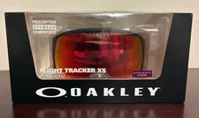 NEW Oakley Flight Tracker XS Matte Black Prizm Torch Lenses Goggle Ski Snowboard