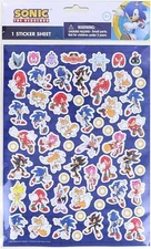 Sonic The Hedgehog Raised Sticker Sheet
