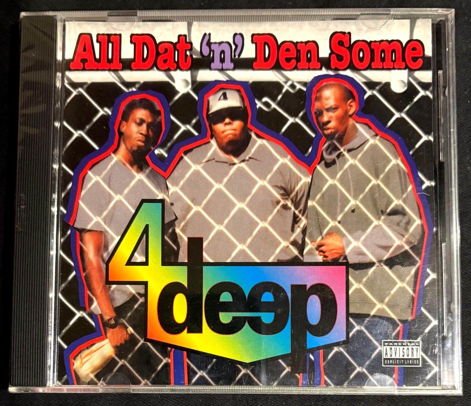 SEALED --- 4 Deep - All Dat 'n' Den Some--- Gangsta/G-Funk/Rap  HOUSTON 1997