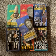 Saturday Night Live - The Best of - VHS Lot of 7: Eddie Murphy, Chris Farley,…