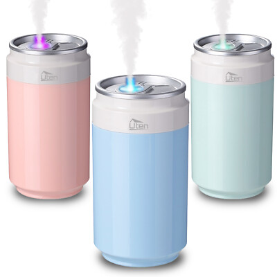 Portable LED Essential Oil Diffuser Aroma Humidifier Aromatherapy Air Purifier