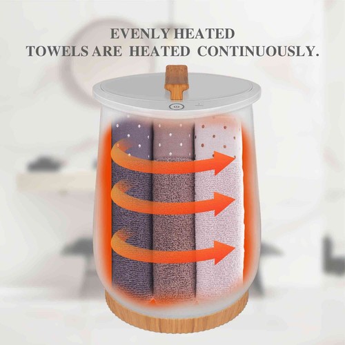 Luxury Towel Warmers, Large Bucket Towel Warmer for Bathroom - Picture 4 of 13