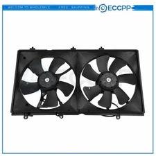 Radiator Condenser Cooling Fan Assembly For 2003 2004-2007 Mitsubishi Lancer