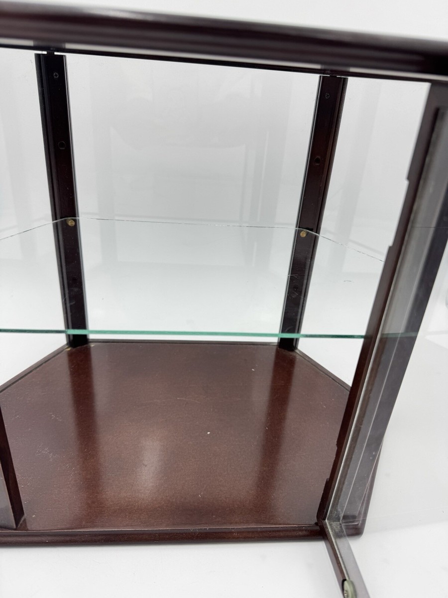 Vintage Bombay Company Display Cabinet Shelves Cherry Vintage Bombay Company Display Cabinet Shelves Cherry