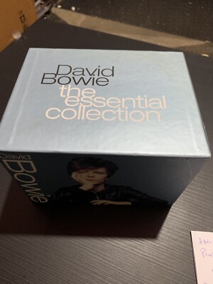 '' DAVID BOWIE '' THE ESSENTIAL COLLECTION '' BOX MIT 17 CD '' SEHR SELTEN ''