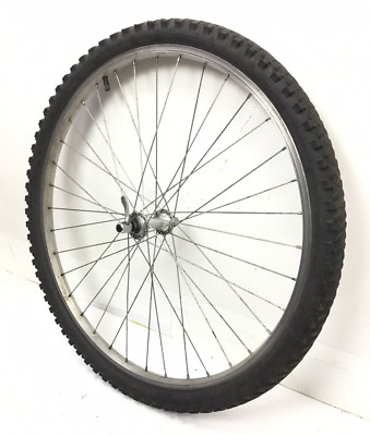 26'' Bicycle Front Wheel Alloy Quick Release with 1.95'' Tire Mountain Bike #B28