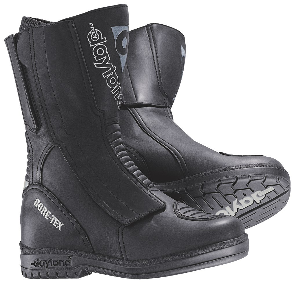 ステーシー　TIMEStwo Motorcycle GTX BOOTS Daytona M-star Color Black Size 40 for sale