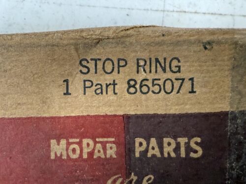 1941-1952 Chrysler Desoto New Yorker Transmission Clutch Stop Ring 865071 NOS - Picture 6 of 7