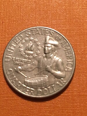 コレクション 1776-1976 25c no mint mark 1776-1976 Bicentennial Quarter. No Mint Mark. Rare Obverse