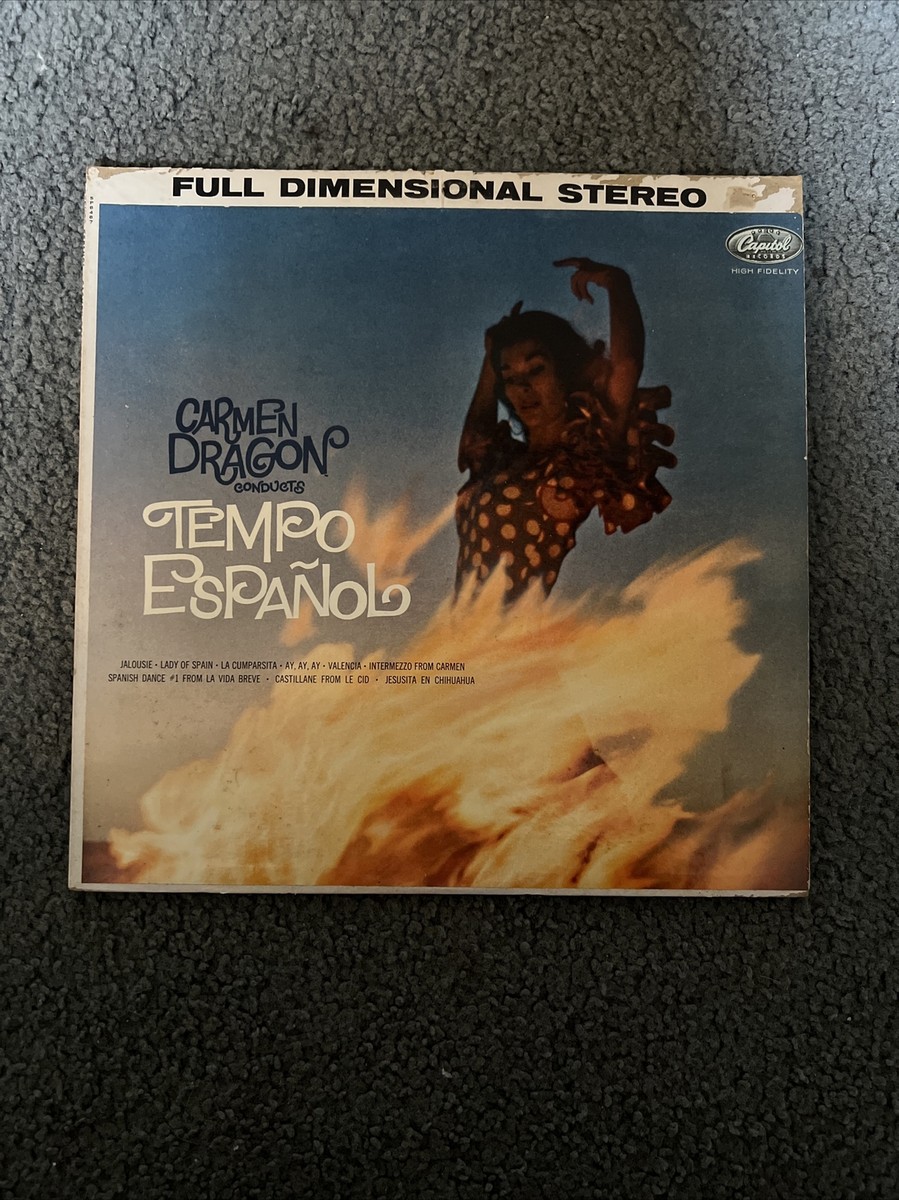 Carmen Dragon Conducts Tempo Espanol LP Capitol | eBay