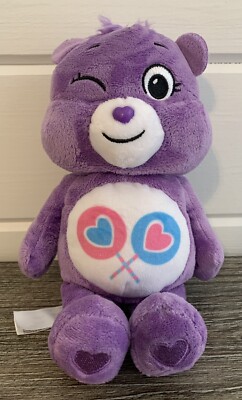 Care Bears Share Bear Plush Winking Hearts Lollipop 2021 Basic Fun
