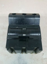 NEW  Federal pacific NB320 3p 20amp 240v circuit breaker NB232020 type bolt on
