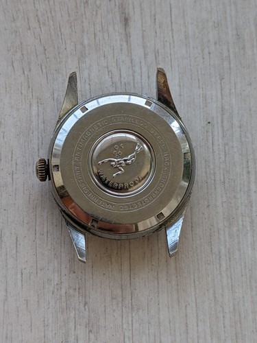 Vintage Acme De Luxe Taucher Armbanduhr Lünette 1960er schwarzes Zifferblatt - Bild 13 von 19