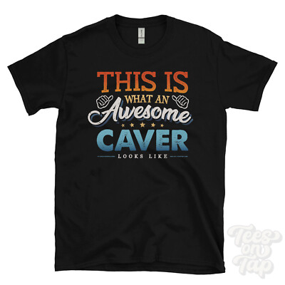 THIS IS WHAT AN AWESOME CAVE LOOKS LIKE LUSTIGES T-SHIRT
