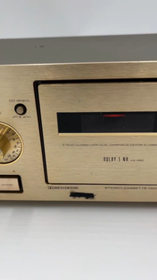 TEAC ティアック 3ヘッドシングルカセットデッキ V-6030S オーディオ機器 TEAC V-6030S High End 3-Head Dual Dolby Cassette Deck Power supply