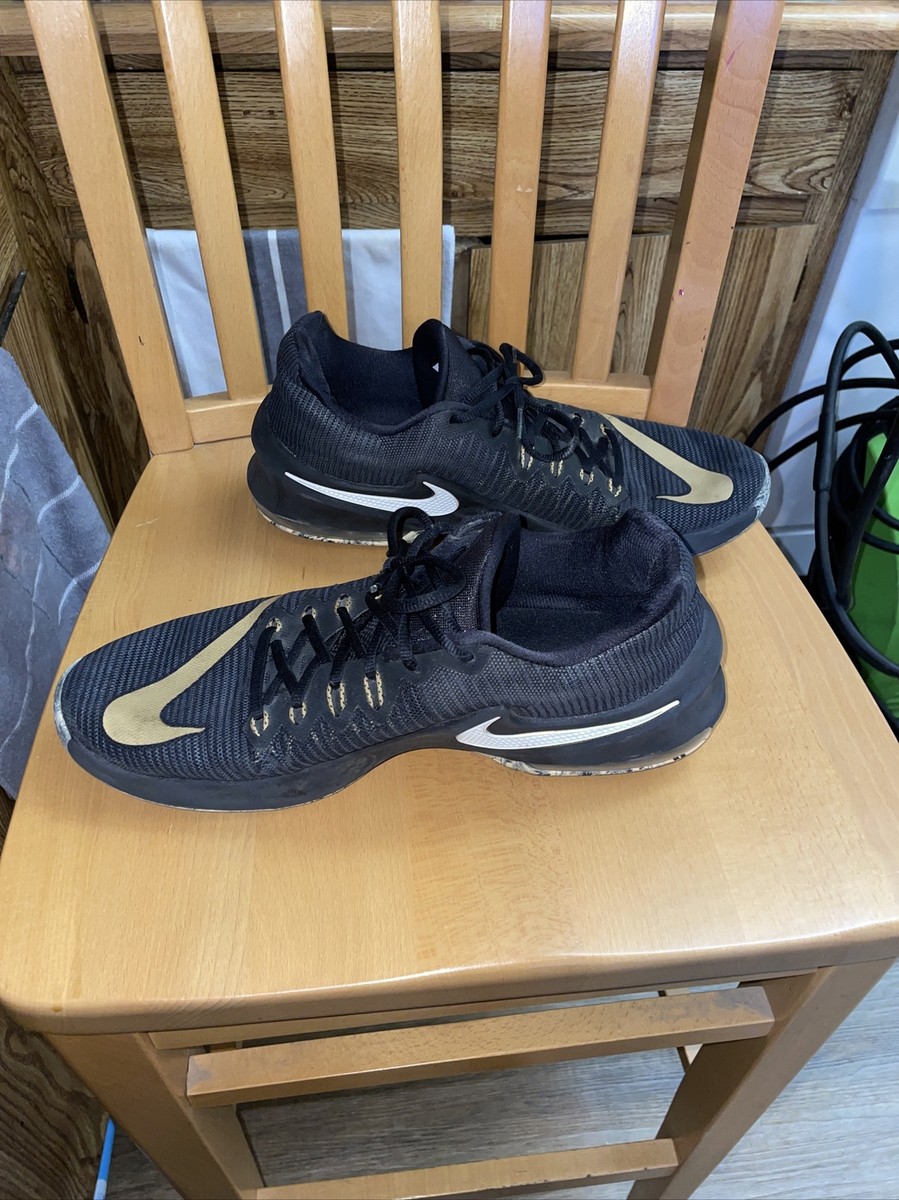 nike air max infuriate 2 black gold