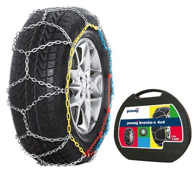 PEWAG BRENTA-C Heavy Duty 4x4/SUV/Van Snow Chains AS*NEW* Premium Quality & Spec
