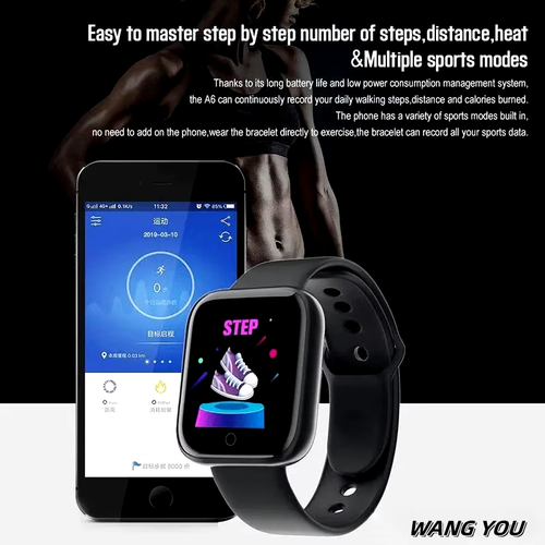 New Smart Watch Fitness Tracker Step Counter Waterproof Sports Activity Tracker - 第 3/13 張圖片
