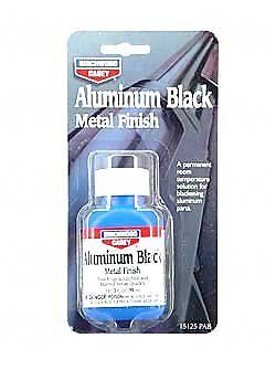 Aluminum Black Metal Finish - Restores Scratched & Marred Areas