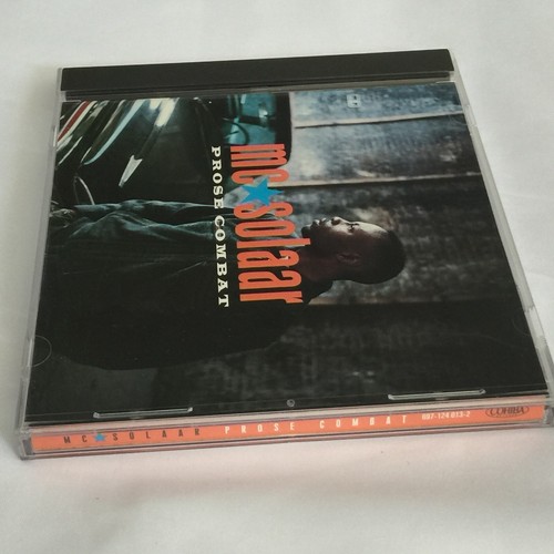 MC SOLAAR CD PROSE COMBAT FRENCH RAPPER 1994 COHIBA RECORDS COMPLETE HIP HOP - Foto 11 di 13