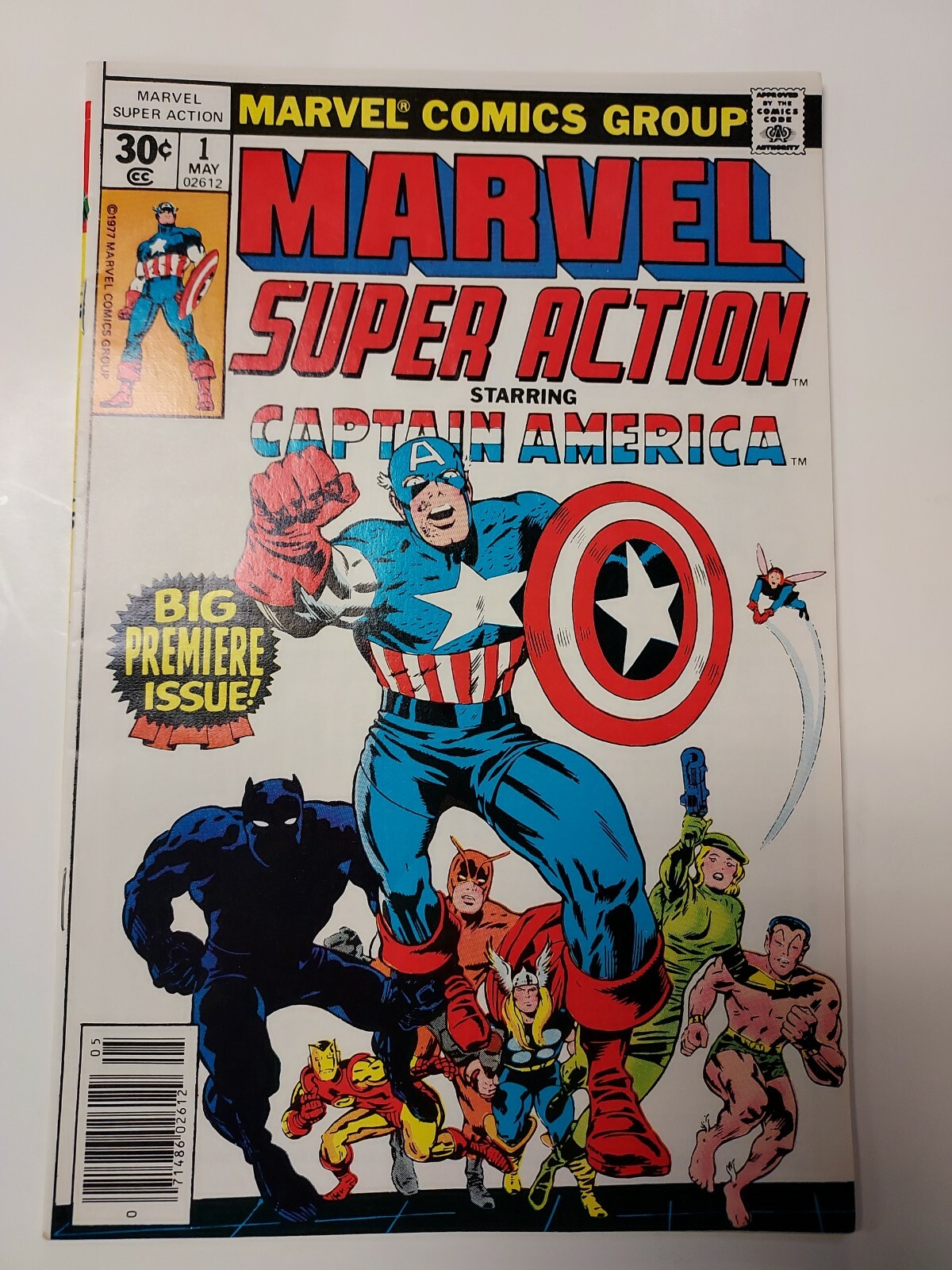 marvel super action captain america