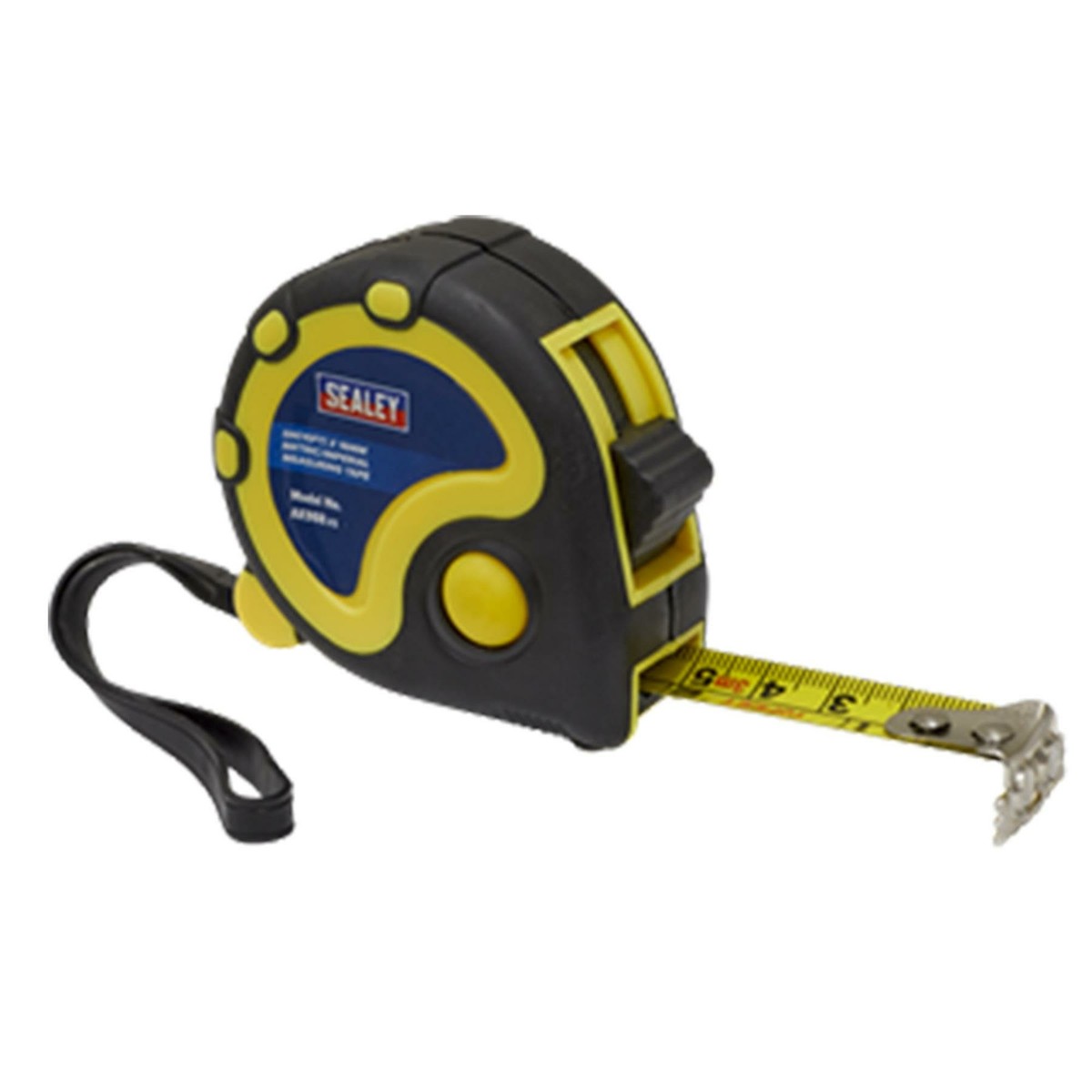 Sealey Rubber Tape Measure 3m(10ft) x 16mm Metric/Imperial UK