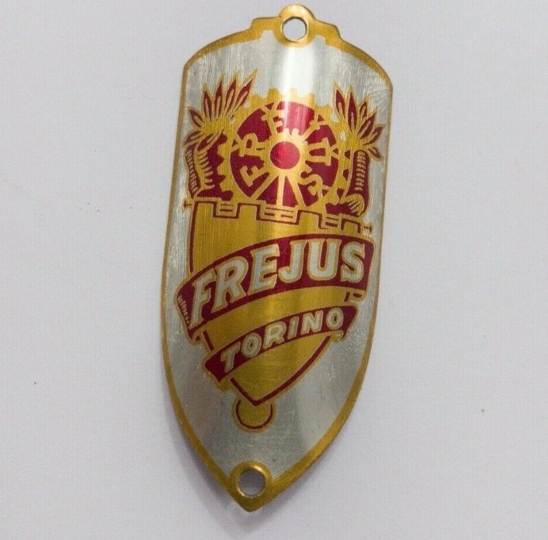 Fregio Frejus Vintage – Patacchino Per Tubo Orizzontale Bici – Targhetta Eroica Per Bicicletta D'epoca