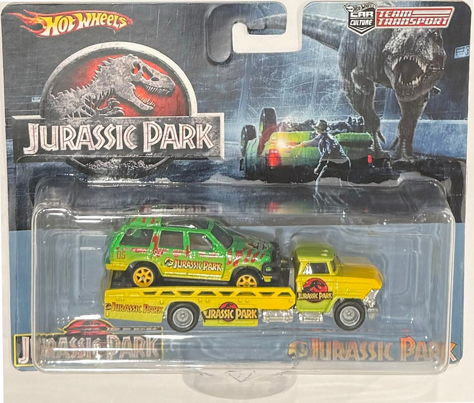 FORD EXPLORER Custom Hot Wheels Team  "Jurassic Park"  w/ RR