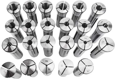 23X Mill Chuck Holder R8 Collet Set 1/16-3/4'' High Precision for Bridgeport.0006