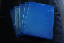 Lot of 5 Empty Bluray Cases.