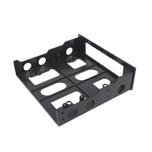 5.25" to 3.5" Drive Bay Adapters Front Bay Mounting Bracket 3.5 to 5.25 Floppy - Afbeelding 4 van 6