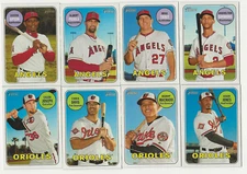 48 Different 2018 Topps Heritage as shown