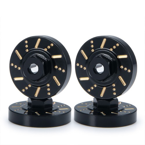 4 piezas adaptador hexagonal rueda de latón contrapeso para rastreador de automóviles de radiocontrol AXIAL SCX24 90081 - Imagen 27 de 51