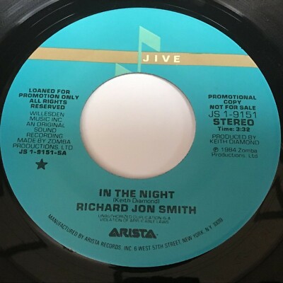 Richard Jon Smith - In The Night 45 - Soul Disco