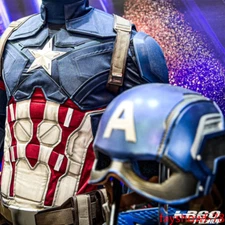 US!!! Killerbody Avengers Captain America only Helmet 1:1 Wearable Mask Cosplay 