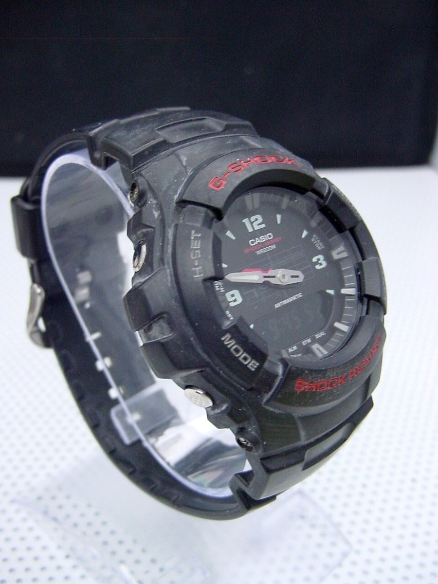 【廃盤 新品】CASIO G-SHOCK G-100 G-100A-6EJF CASIO G-100 G-SHOCK ANTIMAGNETIC MEN'S WATCH | eBay