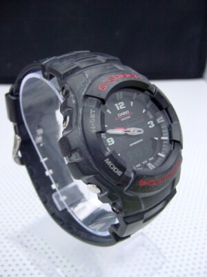 CASIO G-100 G-SHOCK ANTIMAGNETIC MEN'S WATCH | eBay