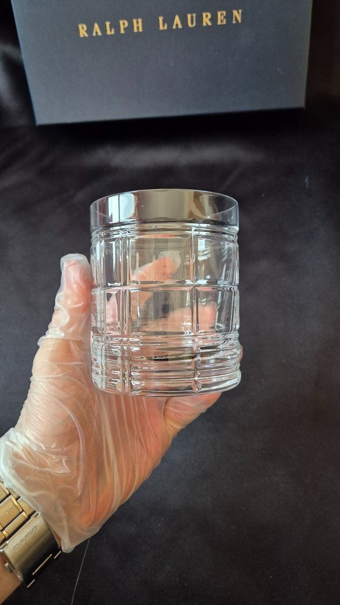 NEW in Box – Ralph Lauren Lead Crystal Double Old-Fashioned