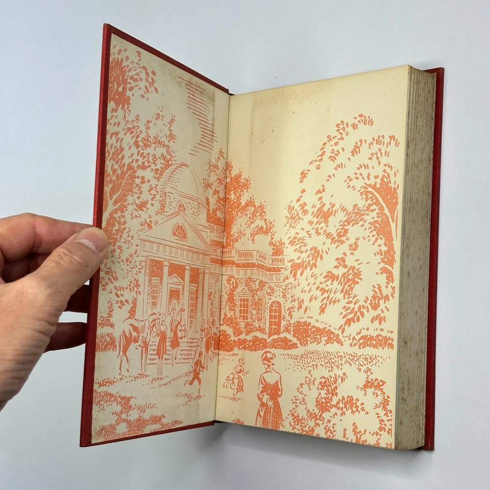 "The Domestic Life of Thomas Jefferson" Sarah Randolph (1967, Hardcover) - Imagem 4 de 4