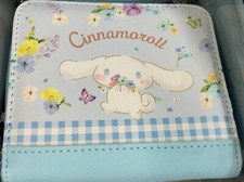 Sanrio Character Cinnamoroll Bi-Fold Wallet Card  Coin Case COS5-CN New Japan