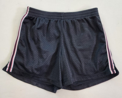 Champion Shorts Girls Small Black Pull On Active Mesh Stretch Sports Summer