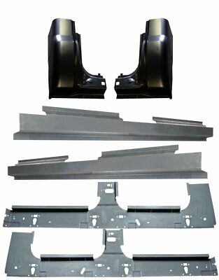 99-17 Ford Super Duty Crew Cab Inner Full length outer Rocker Panel Cab Corners
